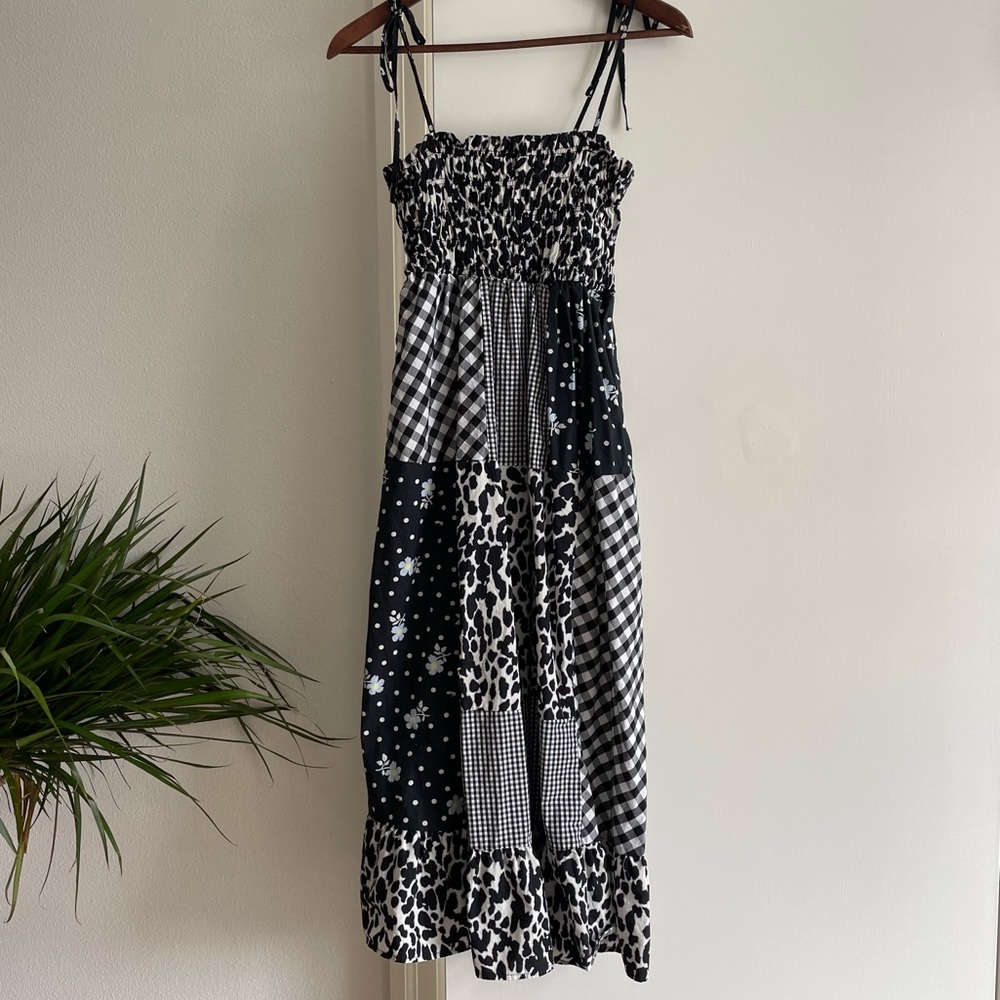 Sandy Liang for Target Midi Patchwork Dress Size XS